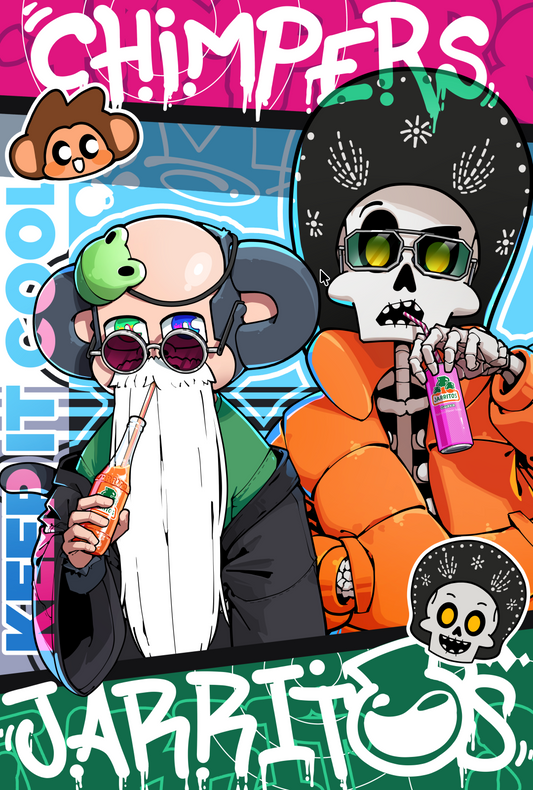 Chimpers x Jarritos Collectible Card Collection