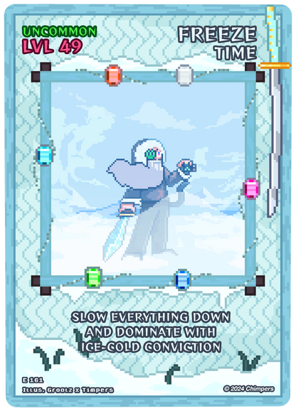 Frezz Time Freeze Time - Chimpers Amulet Trading Card